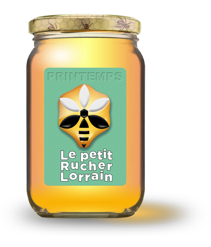Pot miel de printemps - Le petit rucher Lorrain