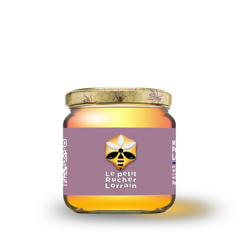 Pot de miel d'été 300g - Le petit Rucher Lorrain