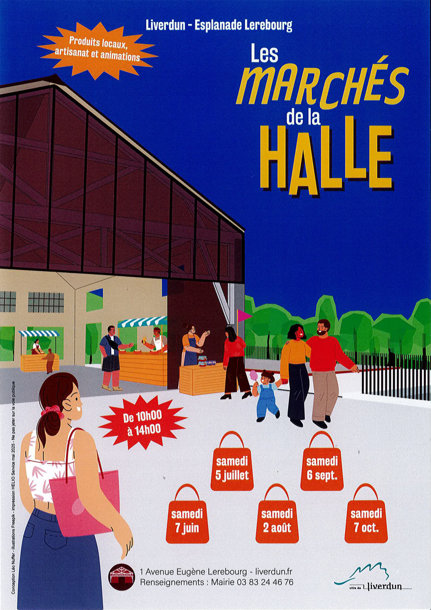 Affiche marché